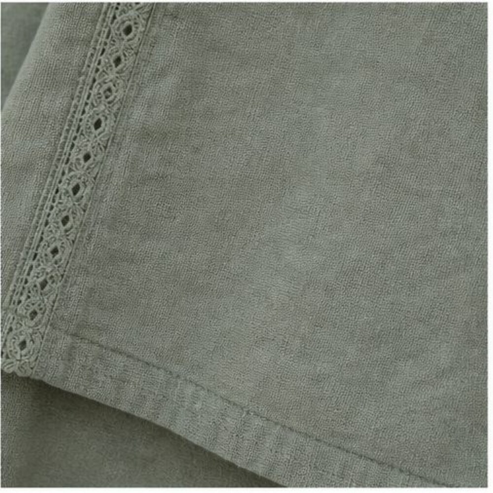 Sage Lace Trim Top - Picture 6 of 6